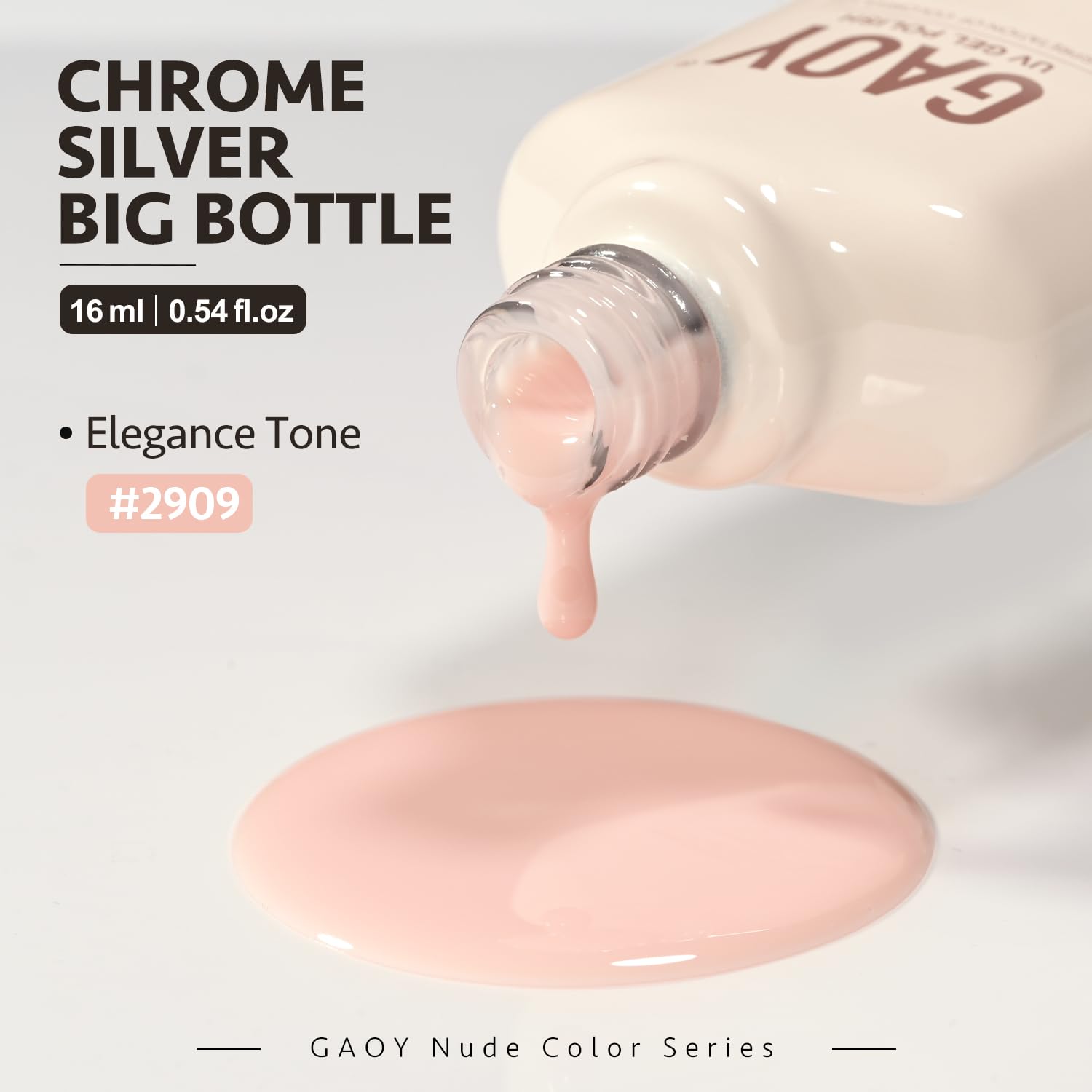 GAOY Vernis Gel Sans Odeur, formule SGS certifiée pour usage domestique