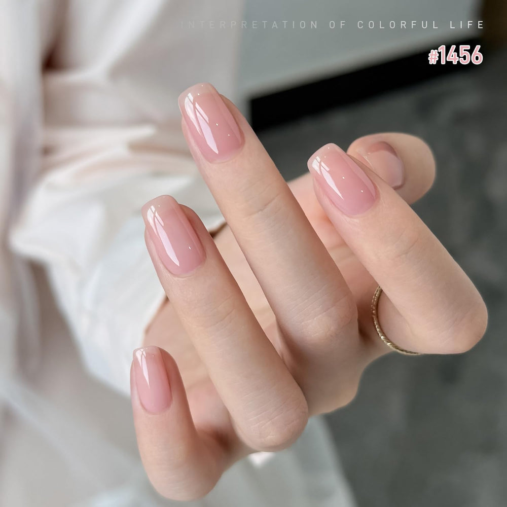 GAOY vernis gel translucide blanc lait pour couches modulables