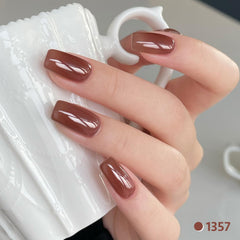 GAOY vernis gel violet translucide pour des accents élégants et subtils.