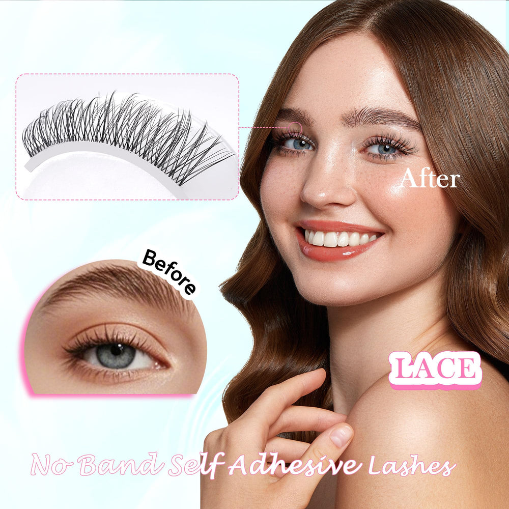 GAQQI cils grappes 4 styles variés pour votre look.