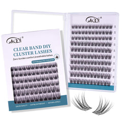 GAQQI faisceaux cils bande transparente ultra-fine pour un rendu naturel.