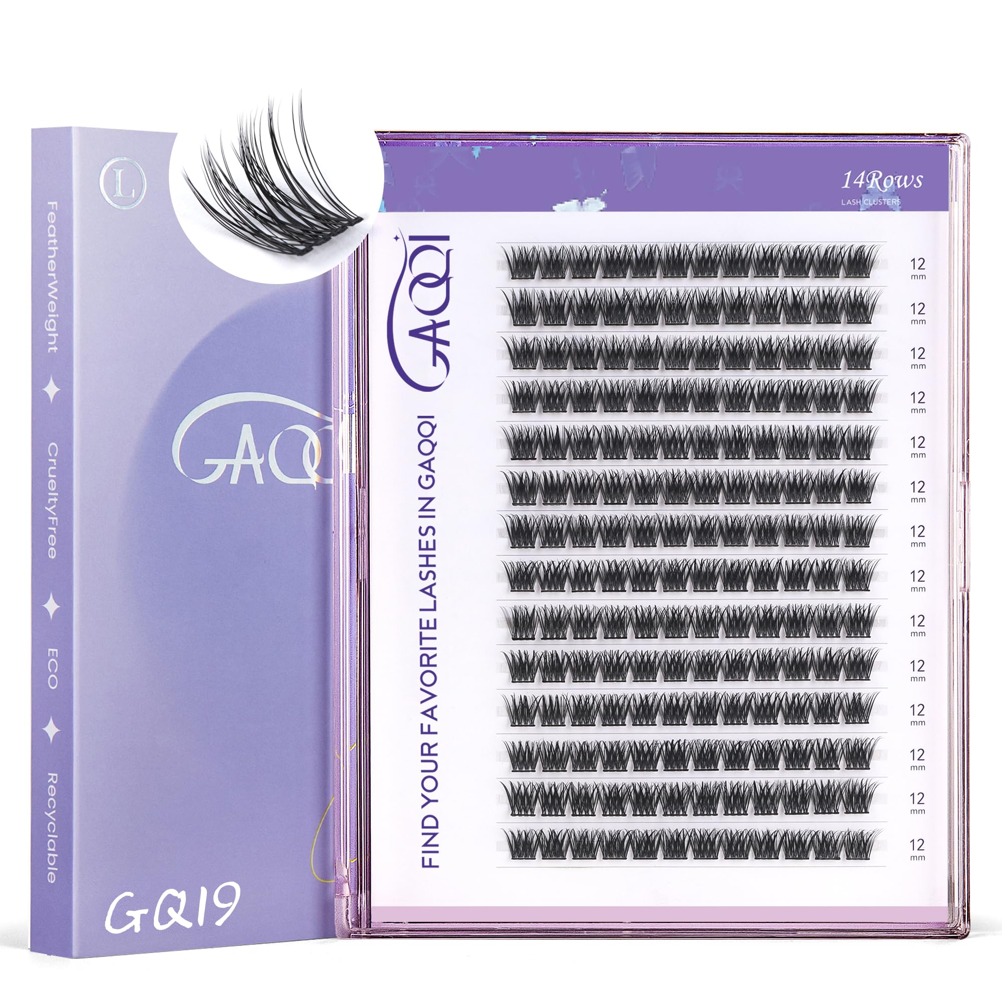 GAQQI GQ19 groupes C12mm, allure naturelle prête à poser.