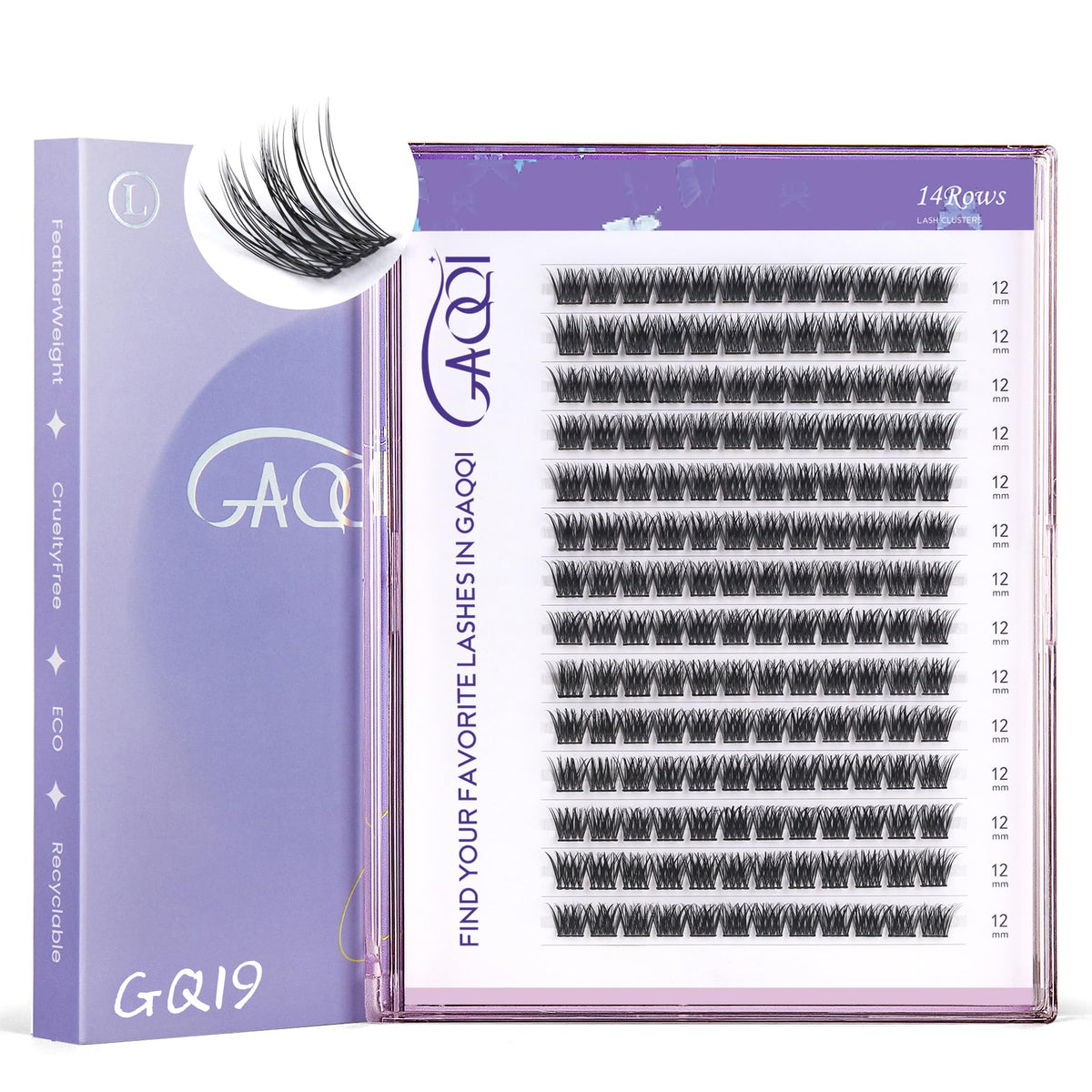 GAQQI GQ19 groupes C12mm, allure naturelle prête à poser.