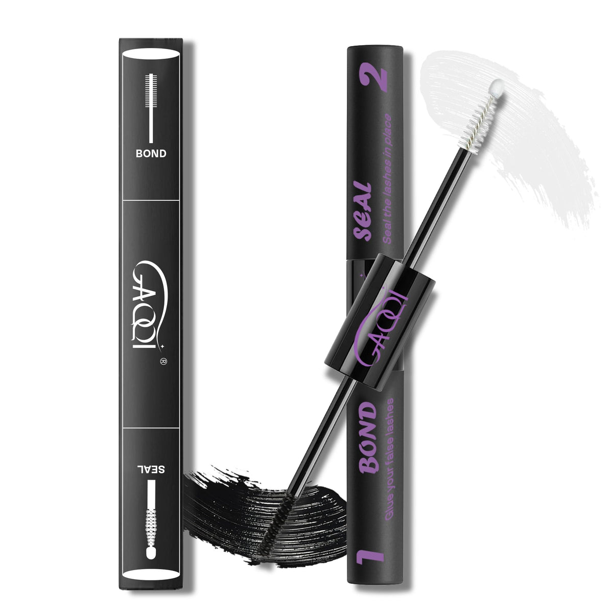GAQQI Lash Cluster Colle Application: fixation rapide des clusters.