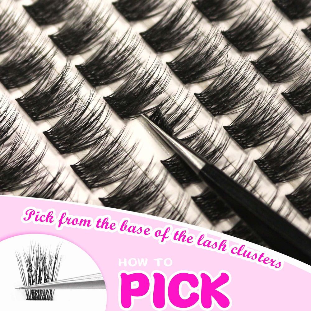 GAQQI Lash Clusters – mode fait maison à domicile pour personnaliser votre regard.