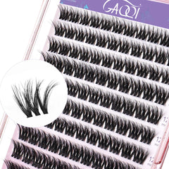 GAQQI Lash Clusters ensemble 110 cils pour un regard naturel et élégant