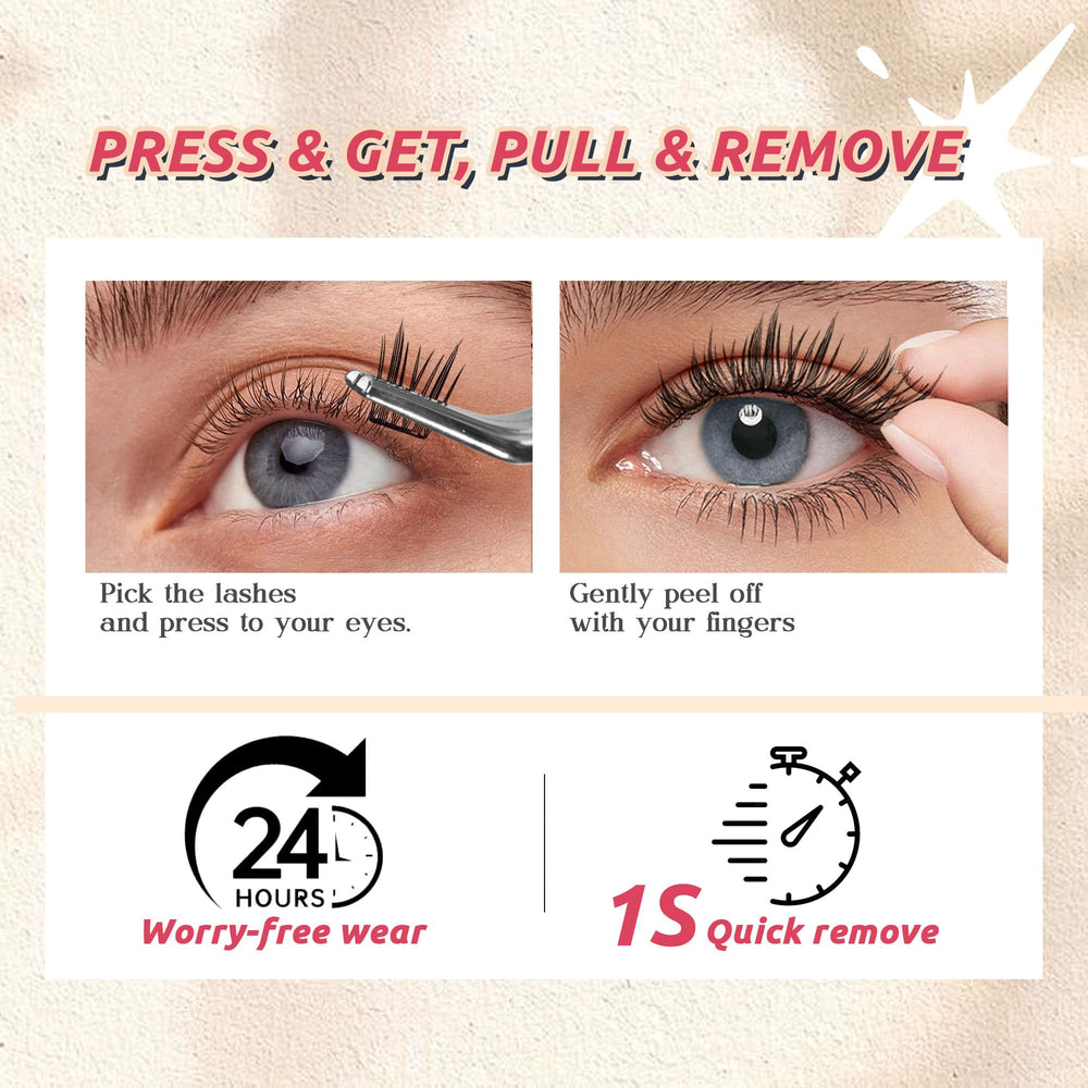 GAQQI reusable tray keeps lashes organized for multiple uses.
