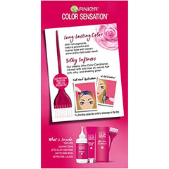 Garnier Color Sensation, pinceau application, précision pour zones difficiles et application homogène.