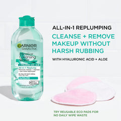 Garnier Eau micellaire aloe — apaisement visage et hydratation douce pour peaux sensibles