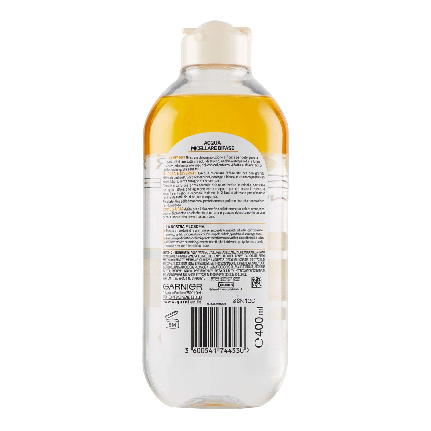Garnier Eau micellaire argan – application sur le visage, hydratation légère