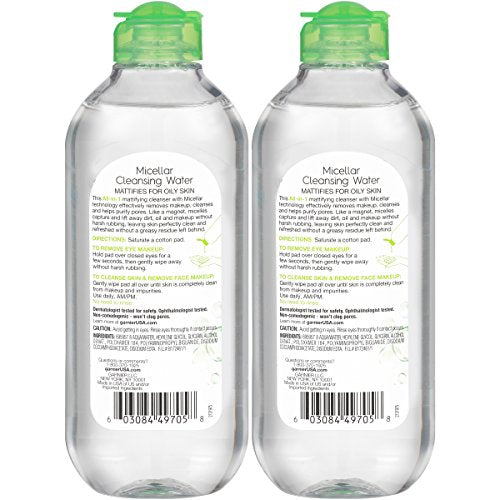 Garnier eau micellaire démaquillage – coton imbibé pour maquillage efficace