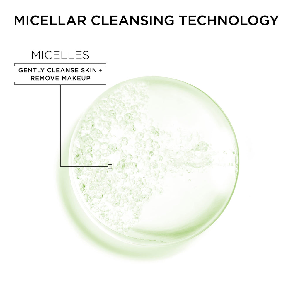 Garnier Eau Micellaire – nettoie le visage en douceur et purifie.