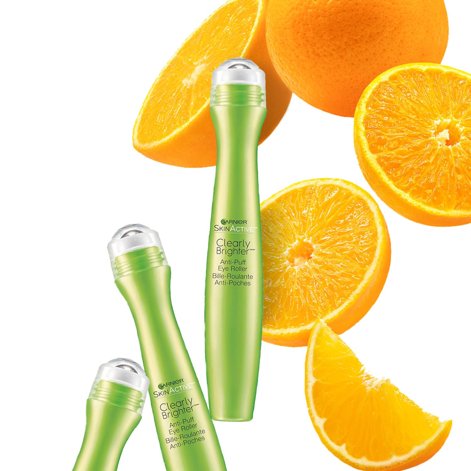 Emballage variable Garnier, pratique pour voyager et stocker.