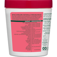Garnier Fructis Color Vibrancy masque 1 minute, texture crème nourrissante.