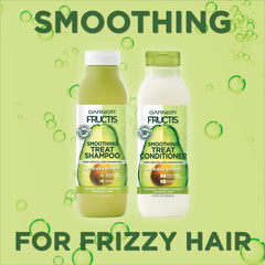 Garnier Fructis Formule sans silicones végane pour routine légère.