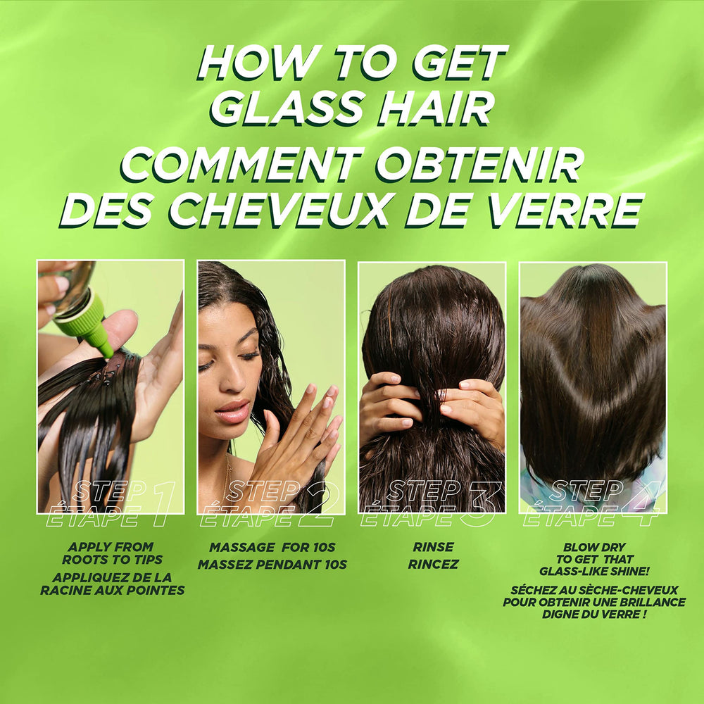 Garnier Fructis Glass Hair Water – Huile d’argan pour cheveux brillants