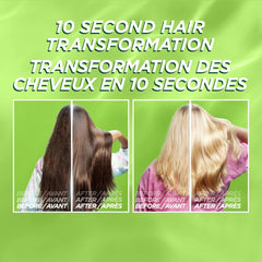 Garnier Fructis Glass Hair Water – Démêlage rapide grâce à la technologie lamellaire