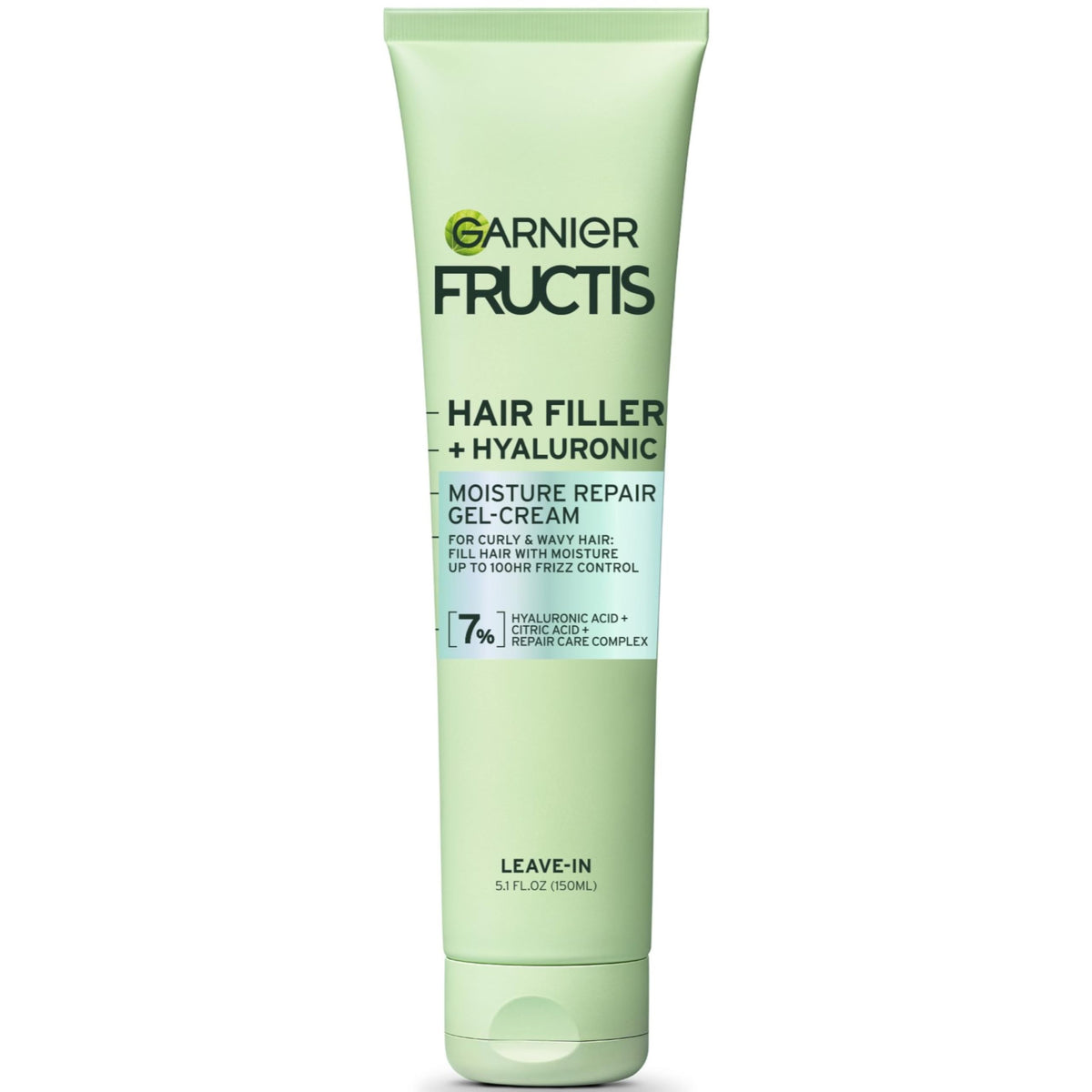 Garnier Fructis Hair Filler Gel-Crème – boucles définies grâce à l'hydratation.