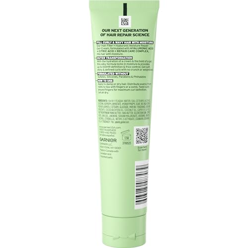 Garnier Fructis Hair Filler Gel-Crème – définition des ondulations et douceur.