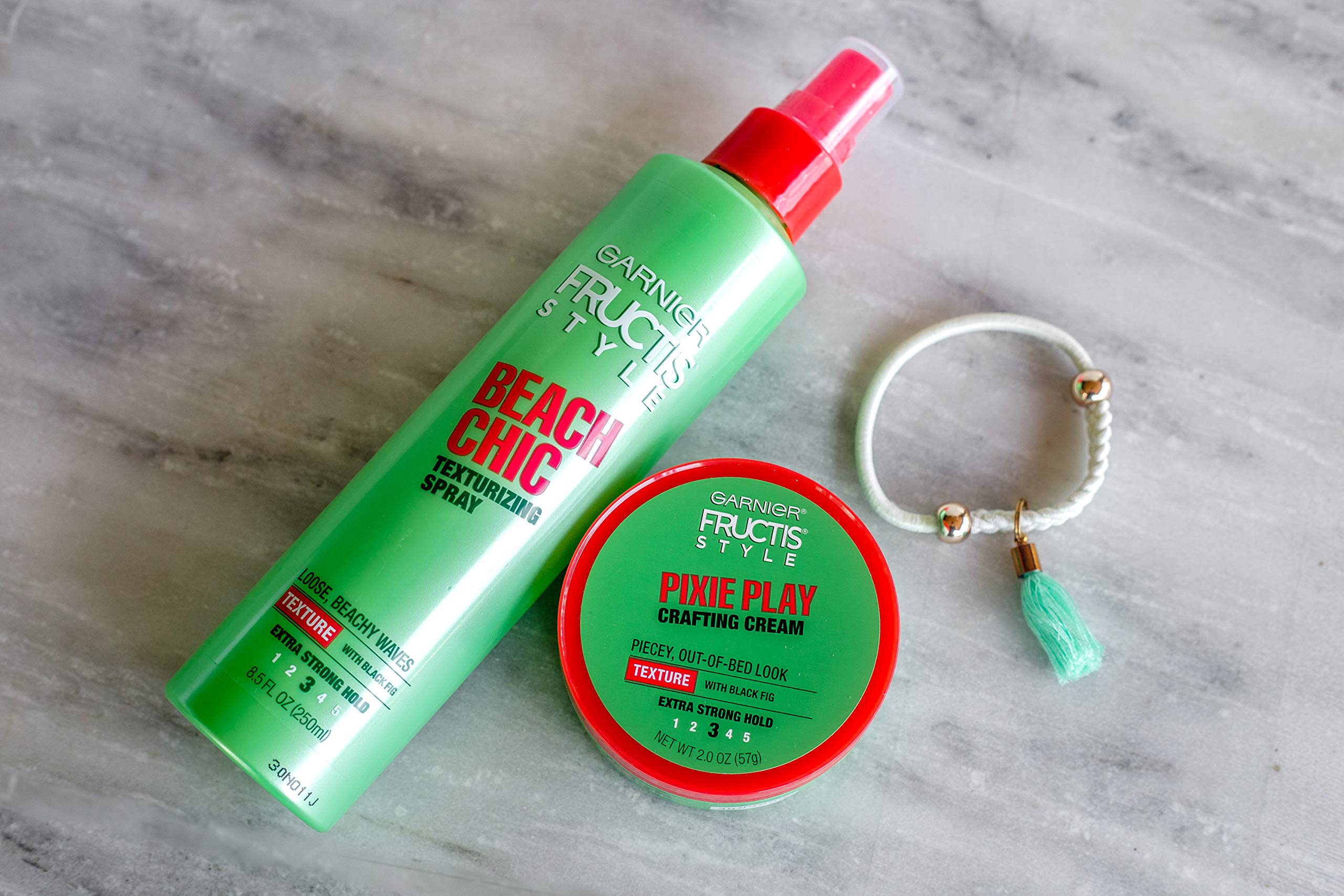 Garnier Fructis Pixie Play Cream, fini satin pour cheveux non collants et souples