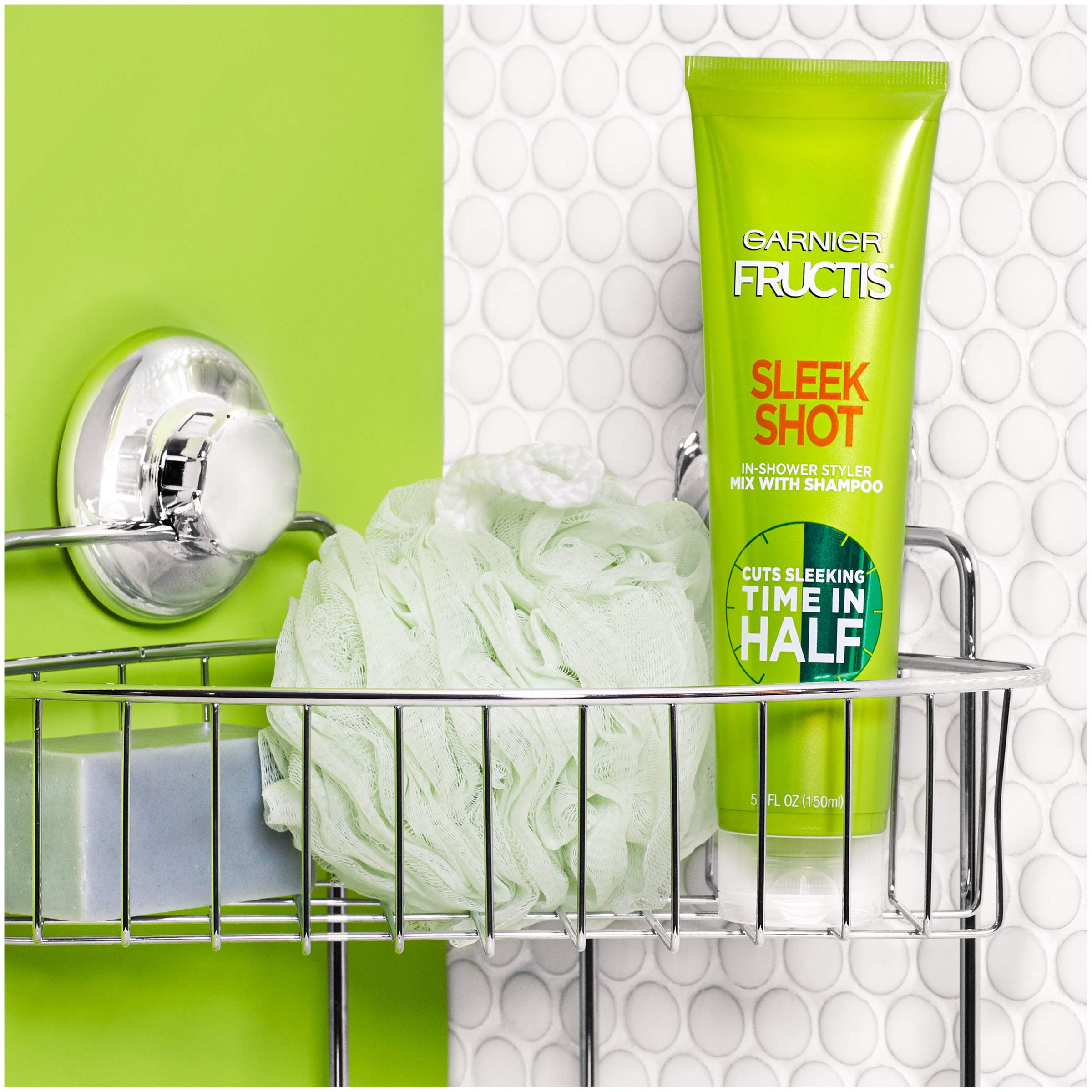 Ingredient focus on argan oil and plant protein in Garnier Fructis Sleek Shot