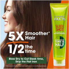 In-shower use of Garnier Fructis Sleek Shot styling in the shower