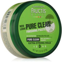 Garnier Fructis Style Pure Clean Finishing Paste — bouteille, définition 24h.