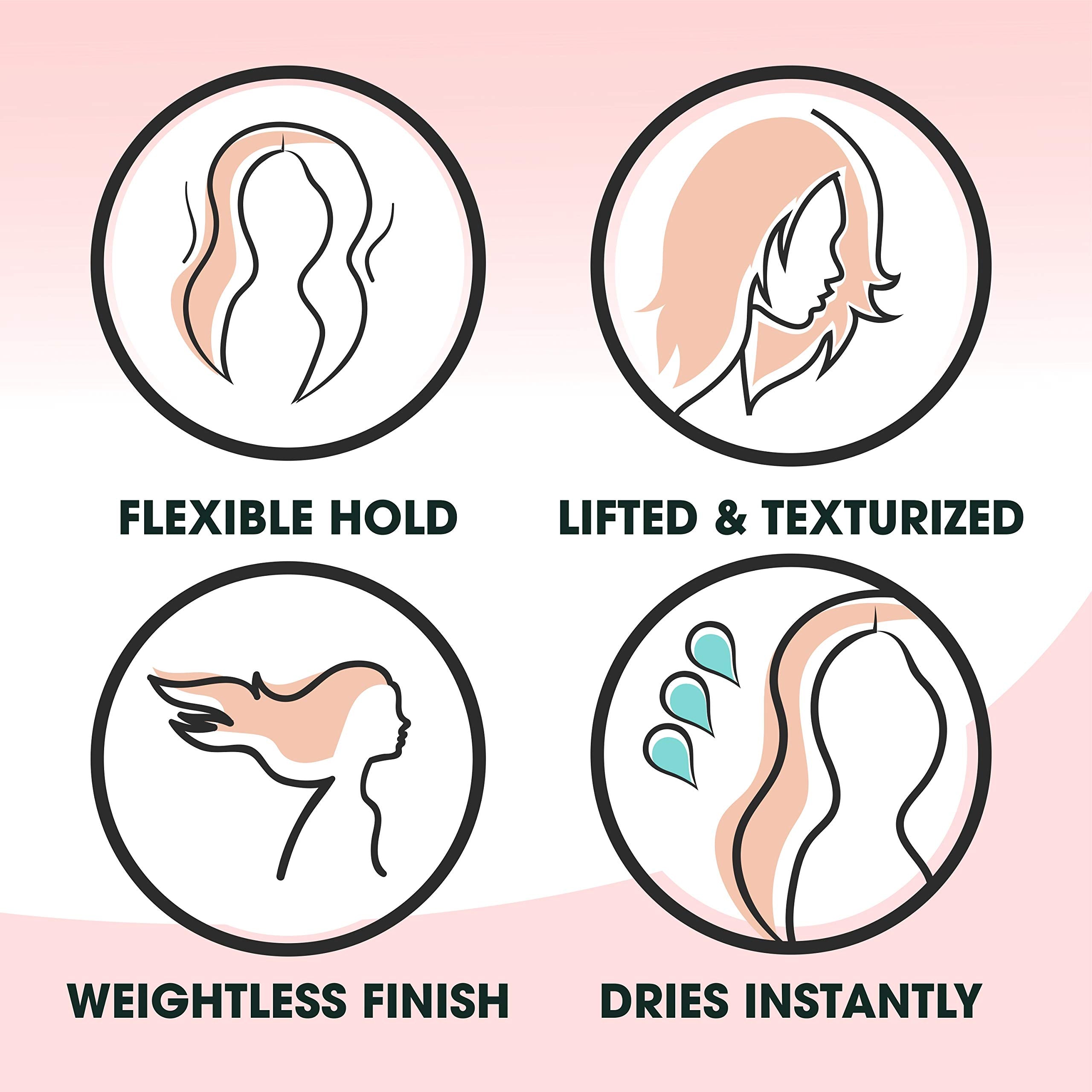Garnier Fructis Texture Tease: application permettant de raviver le volume.