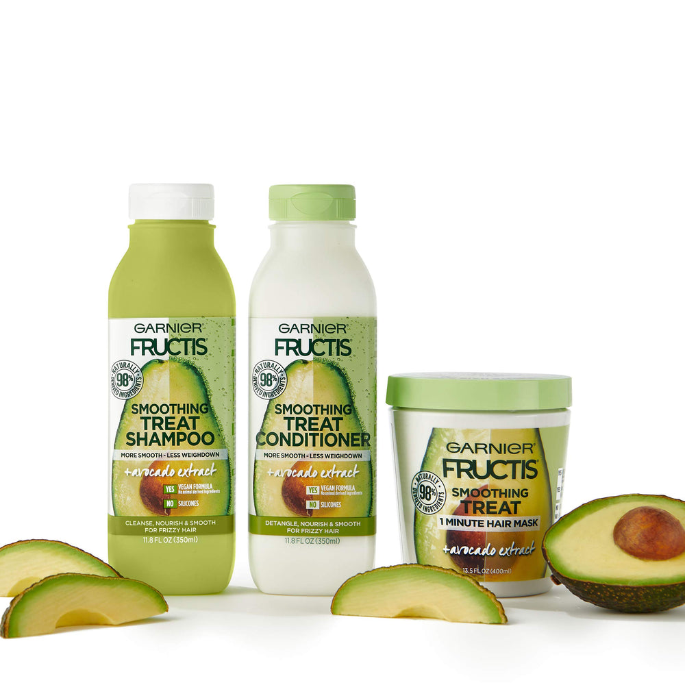 Garnier Fructis Utilisation quotidienne facile, résultats soyeux.