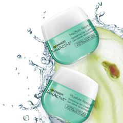 Garnier Gel-Crème Hydratant, application douce sur la peau.