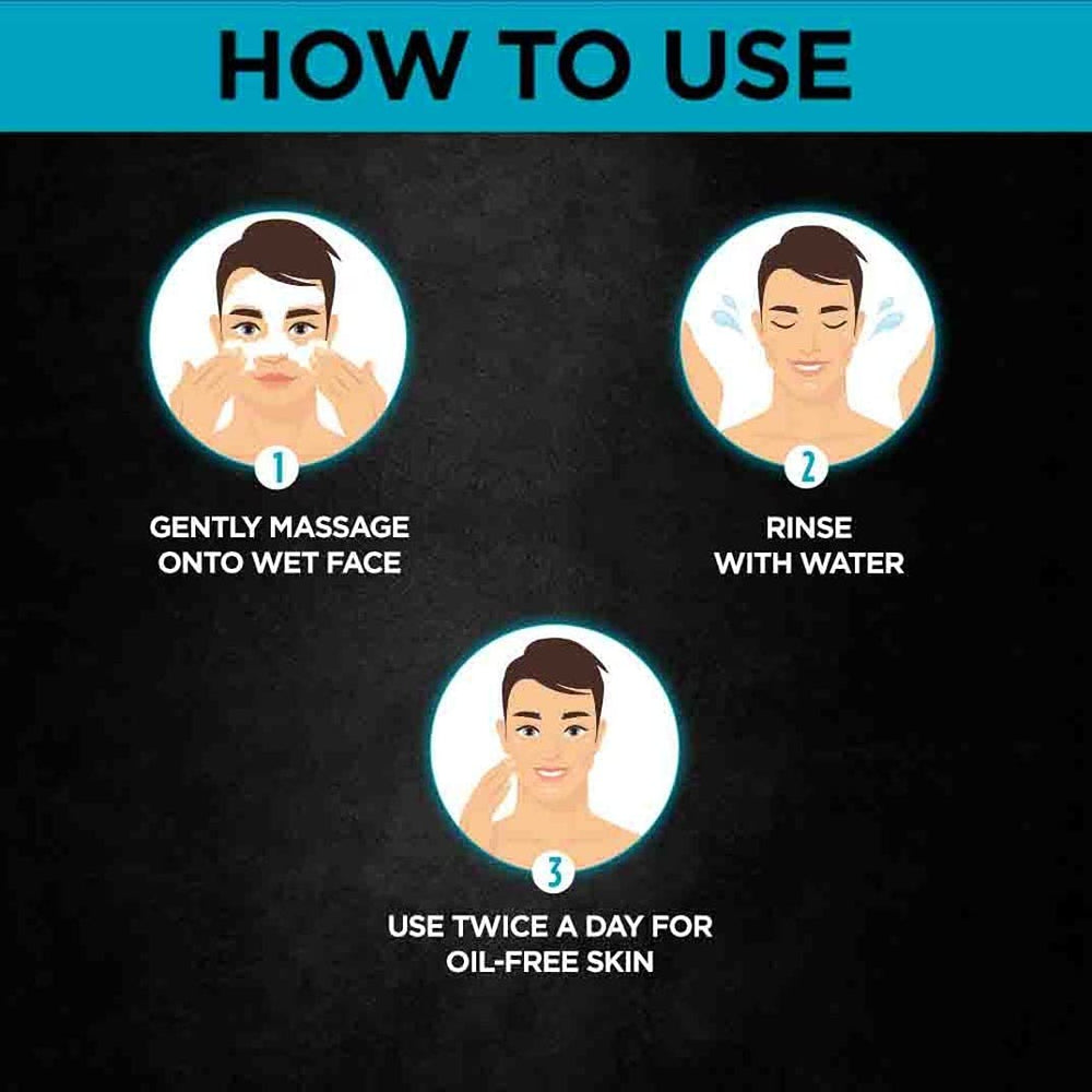 Garnier Homme – utilisation quotidienne pour peau propre et prête.
