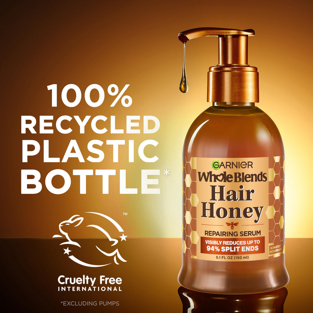 Produit approuvé Cruelty Free International pour Garnier Hair Honey.