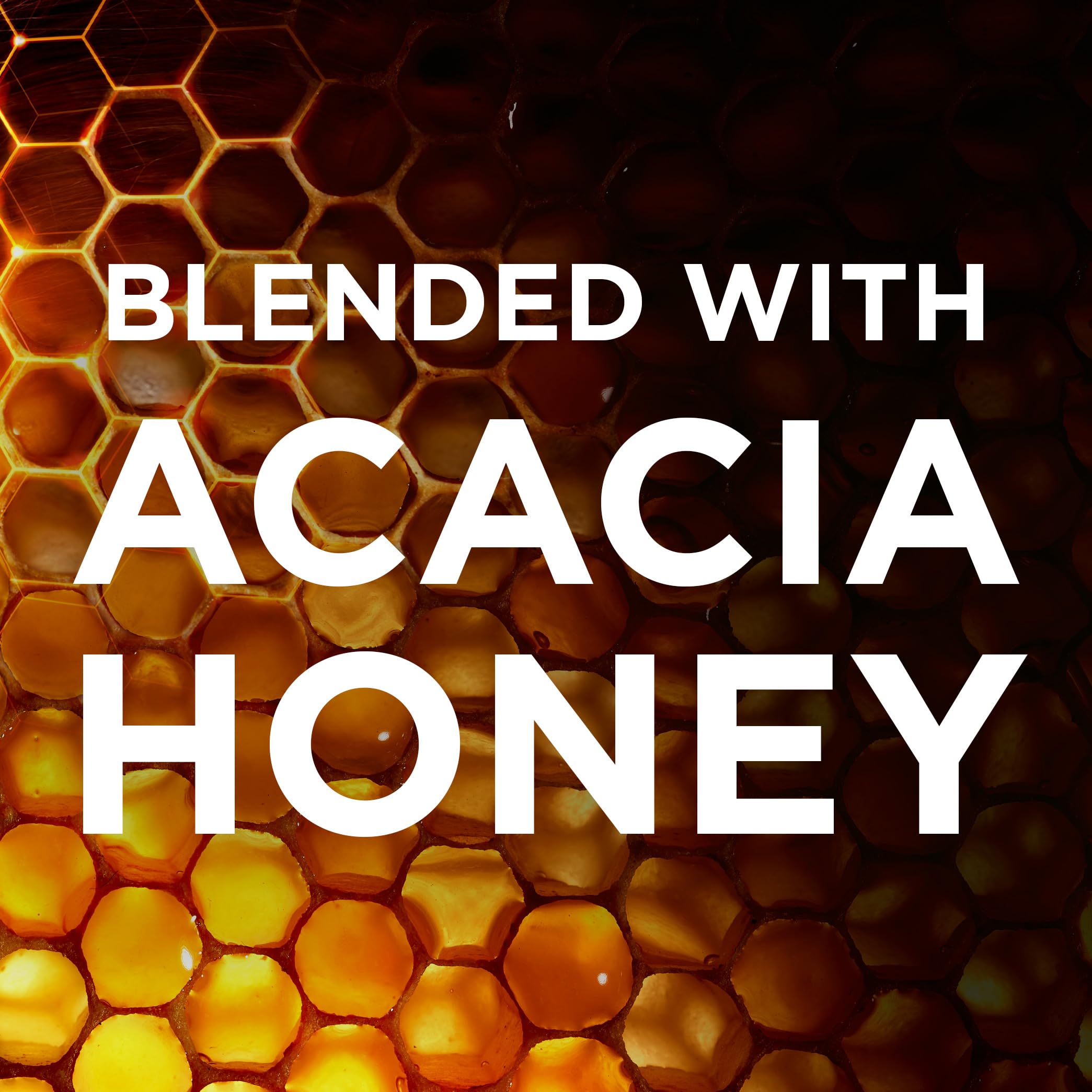 Flacon Hair Honey Garnier en plastique recyclé, respectueux de l’environnement.