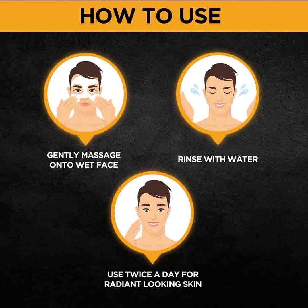 Garnier Men TurboBright - sensibilite-peau convient aux peaux sensibles tout en douceur.