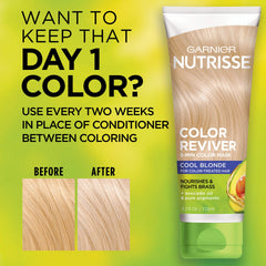 Garnier Nutrisse Color Reviver utilise des pigments purs et de l’huile d’avocat.