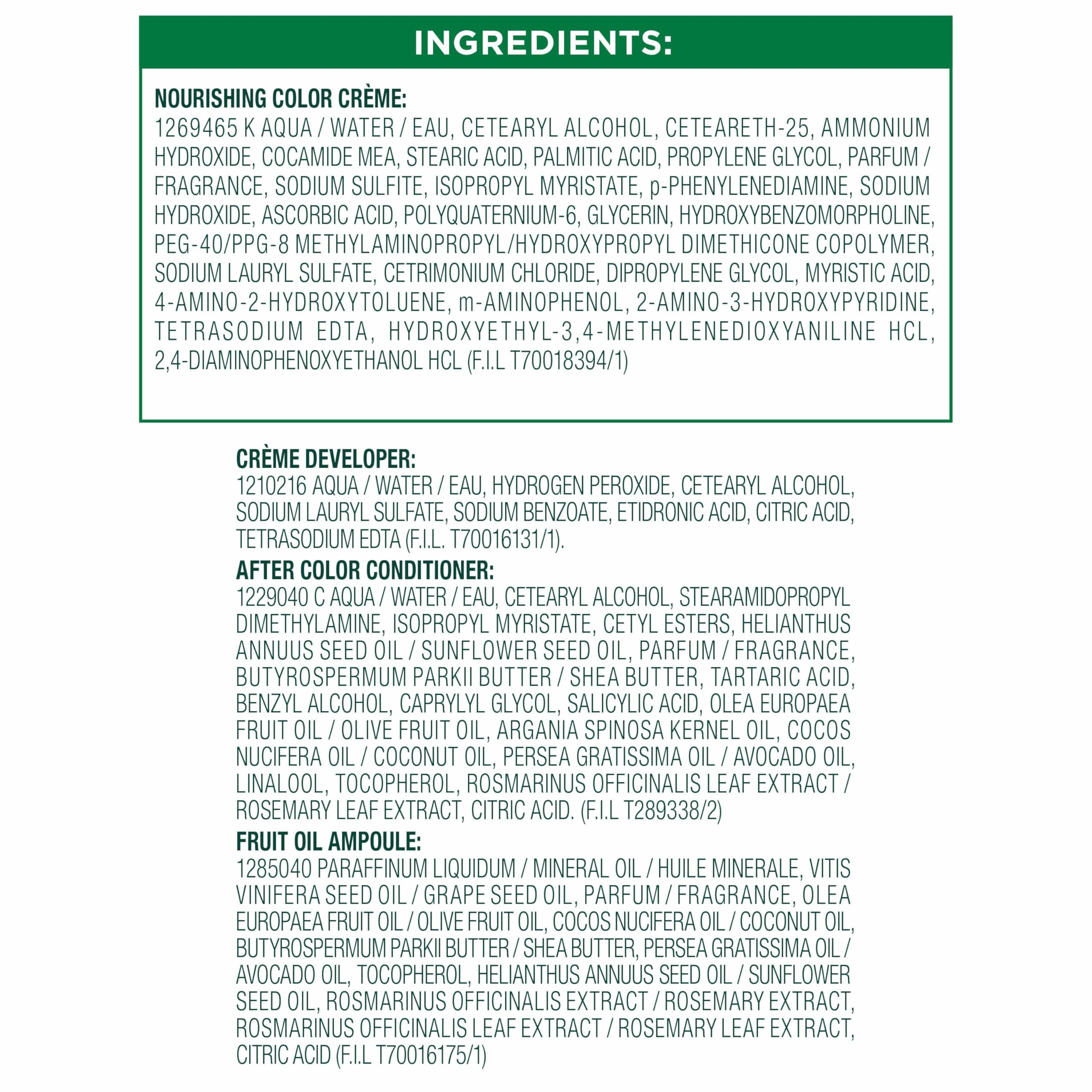 Garnier Nutrisse, couverture gris optimisée pour cheveux gris.