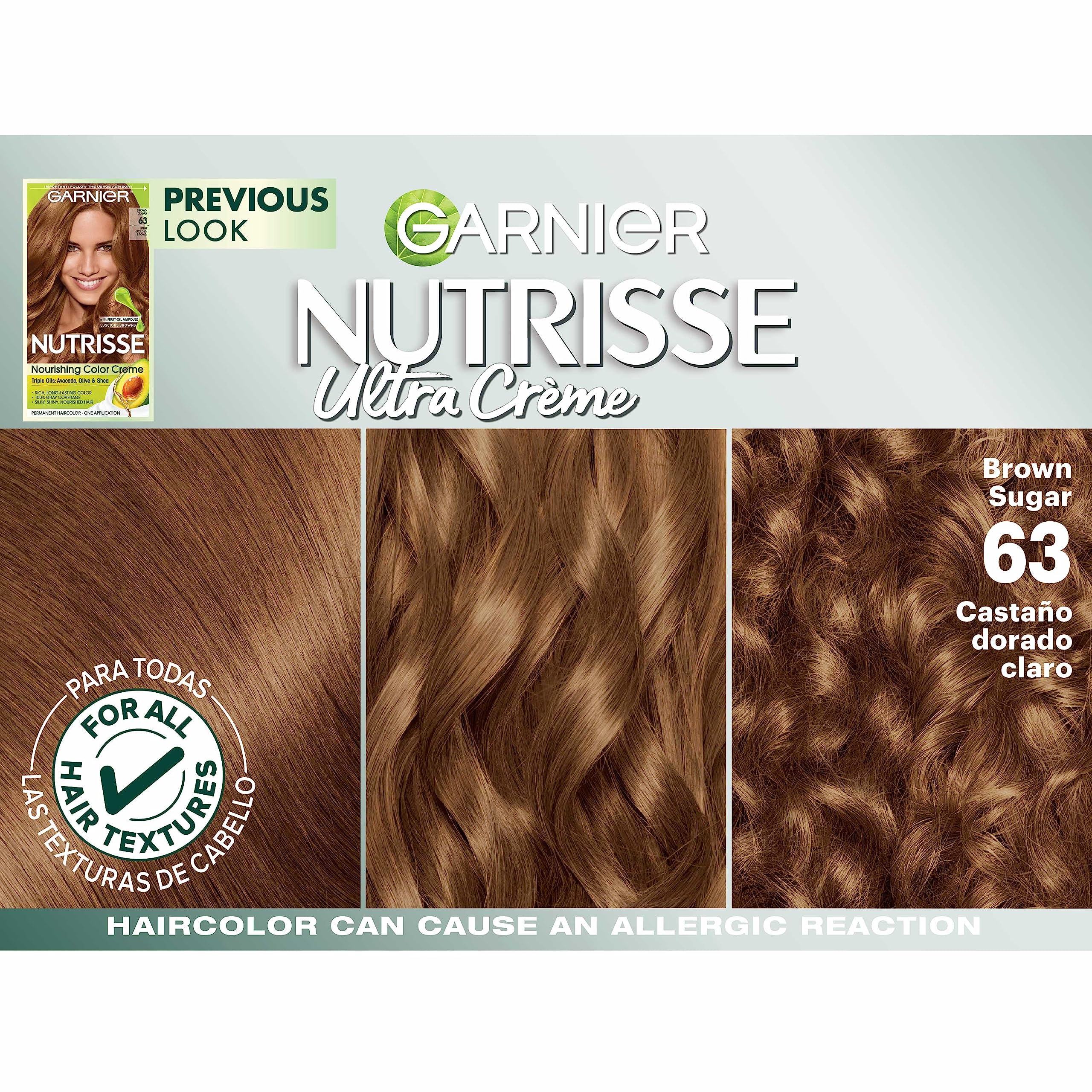 Garnier Nutrisse: teinte 63 Blond Doré Clair apporte chaleur et éclat