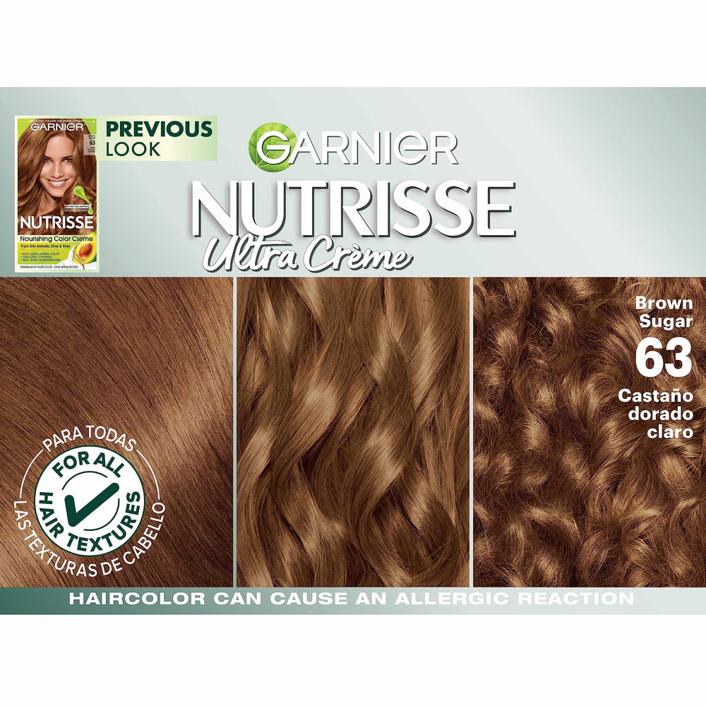 Garnier Nutrisse: teinte 63 Blond Doré Clair apporte chaleur et éclat