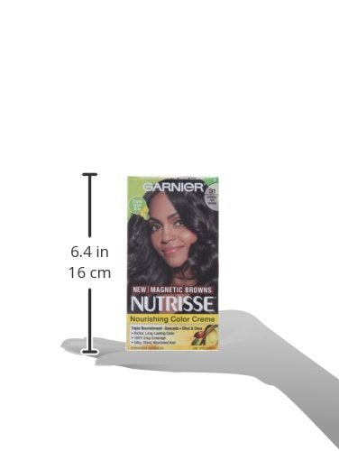 Garnier Nutrisse: temps-d-action clairement indiqué pour planifier la coloration.