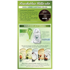 Garnier Nutrisse – huiles triple fruits pour nourrir profondément les cheveux.