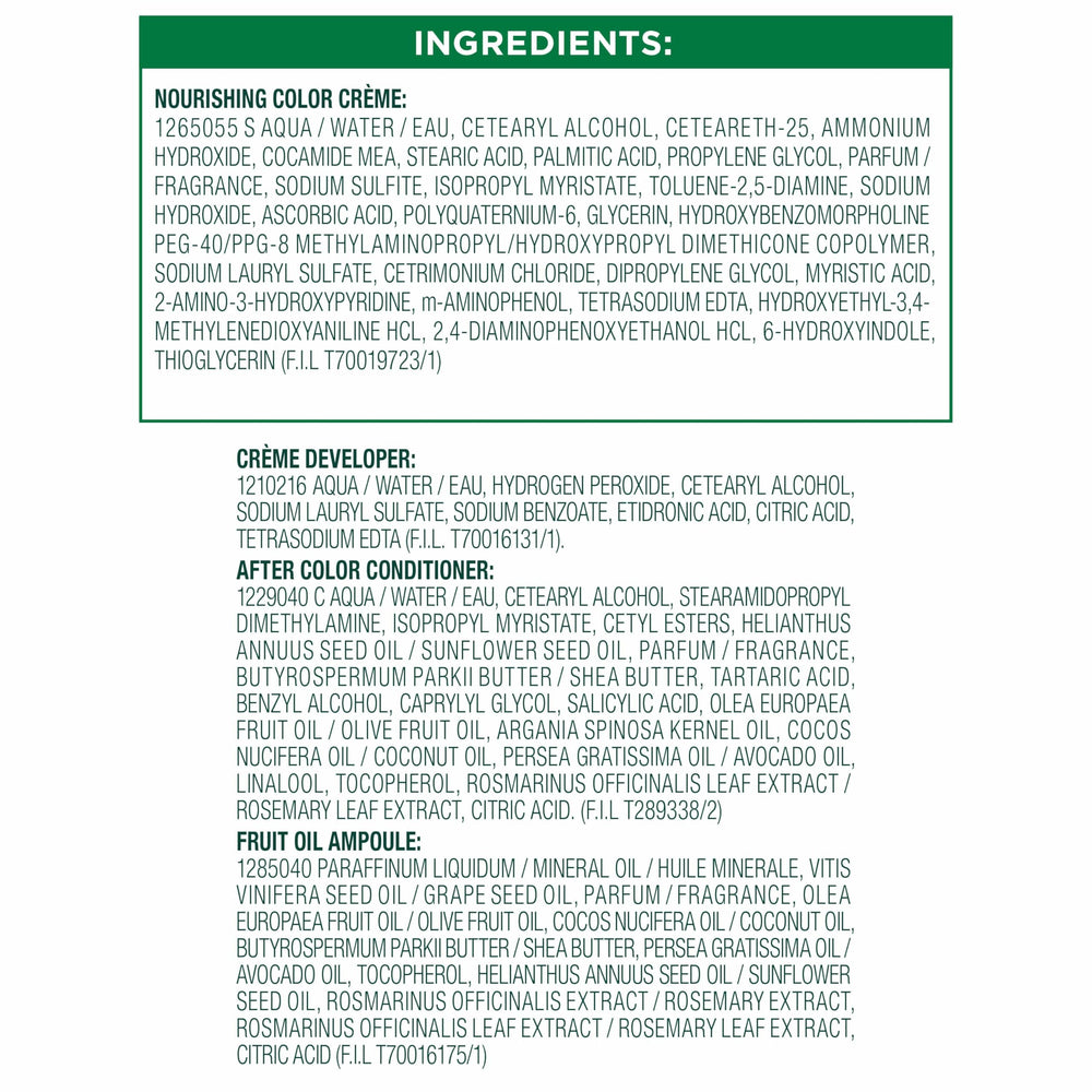 Garnier Nutrisse kit colorant et soin, pratique et complet chez soi
