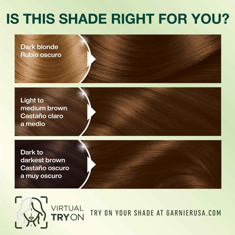 Garnier Nutrisse longue-duree couleur adaptée à toutes les textures