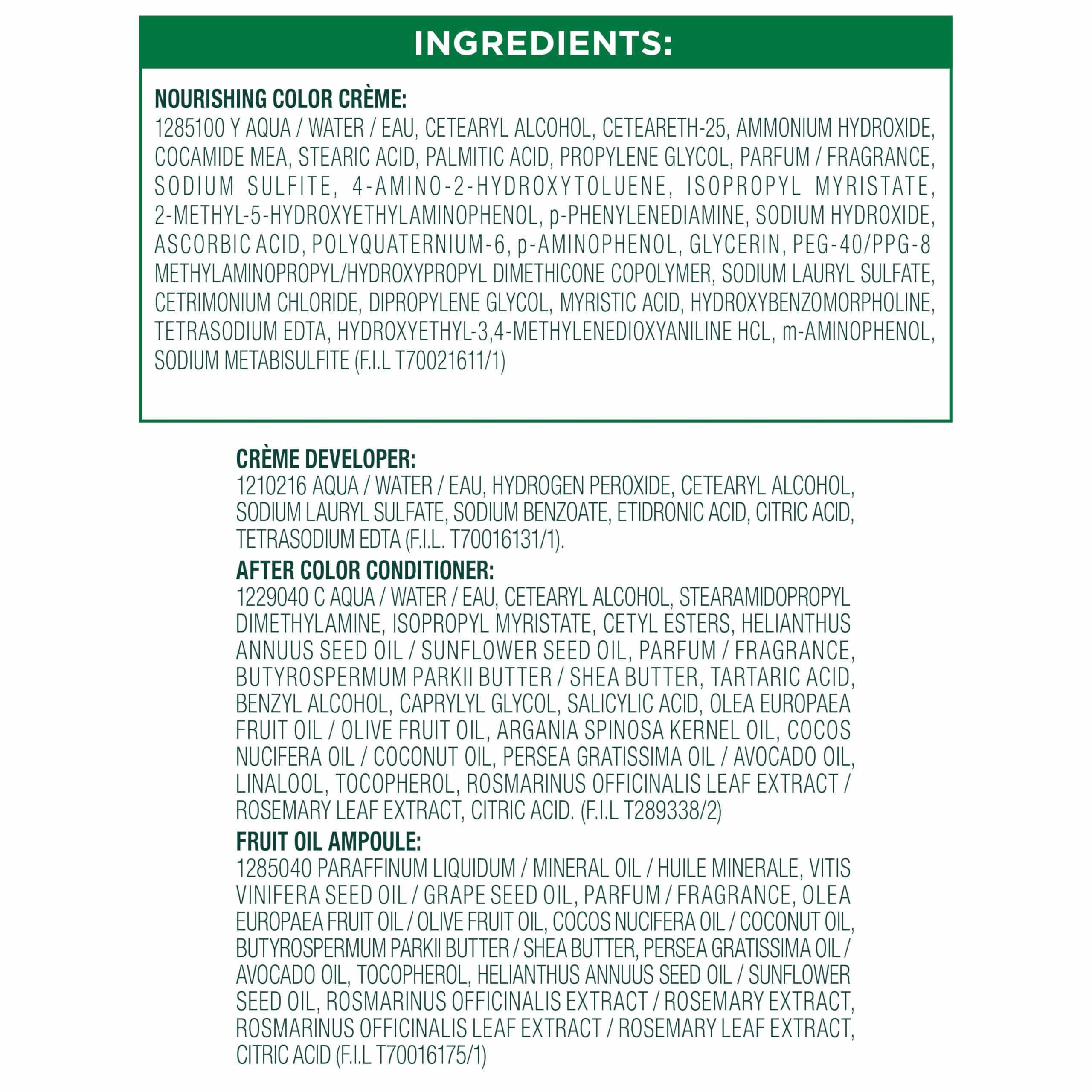 Garnier Nutrisse, résultat rouge intense, brillance et tenue longue durée.