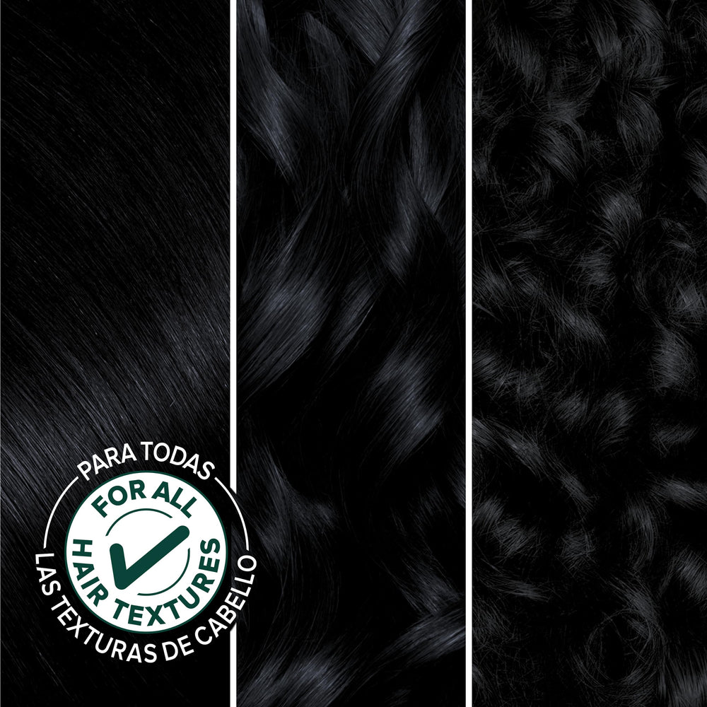 Texture des cheveux après coloration – nourris et brillants.