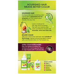 Garnier Nutrisse Ultra Color Crème : flacon crème pour une application uniforme et sans gouttes.