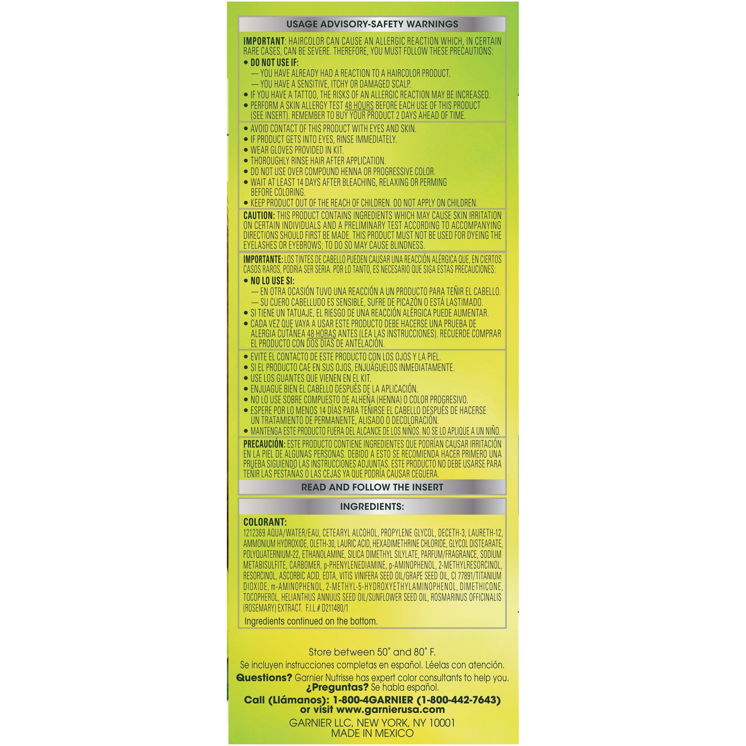 Garnier Nutrisse Ultra Couverture – application facile et sans coulure pour un résultat homogène.