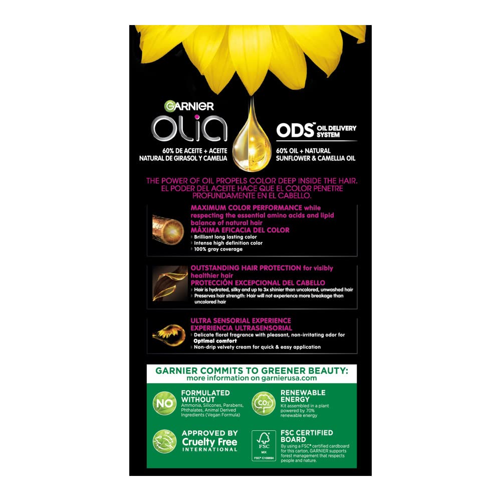 Crème décolorante veloutée Garnier Olia sans coulée