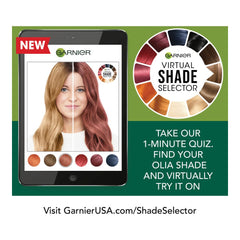 Résultat blond lumineux et durable avec Garnier Olia Blond Extrême