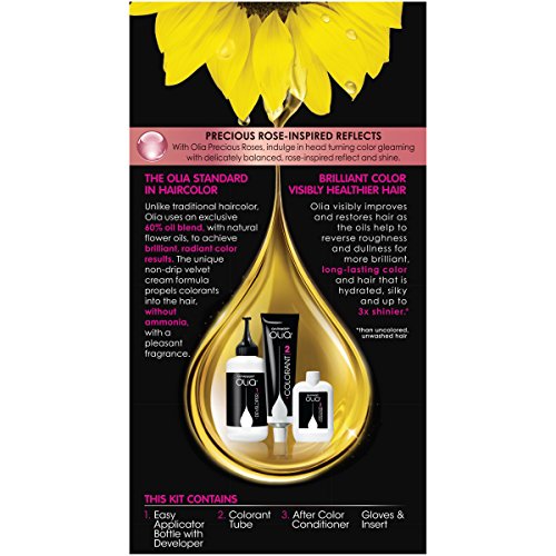 Garnier Olia sans ammoniac, expérience colorante plus douce pour vos cheveux.