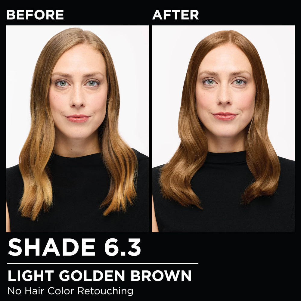 Garnier Olia tube-colorant et couleur uniforme sans ammoniaque.